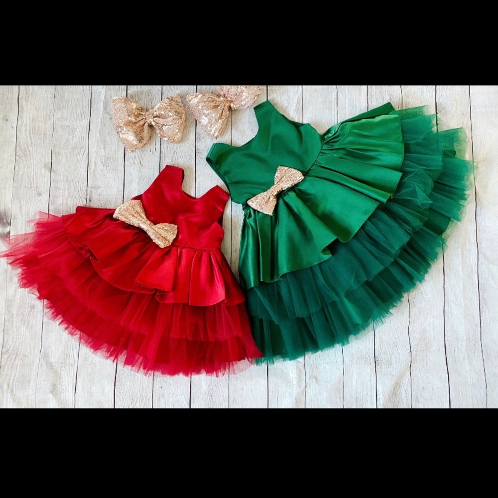 1 year dress for girl brand new high quality